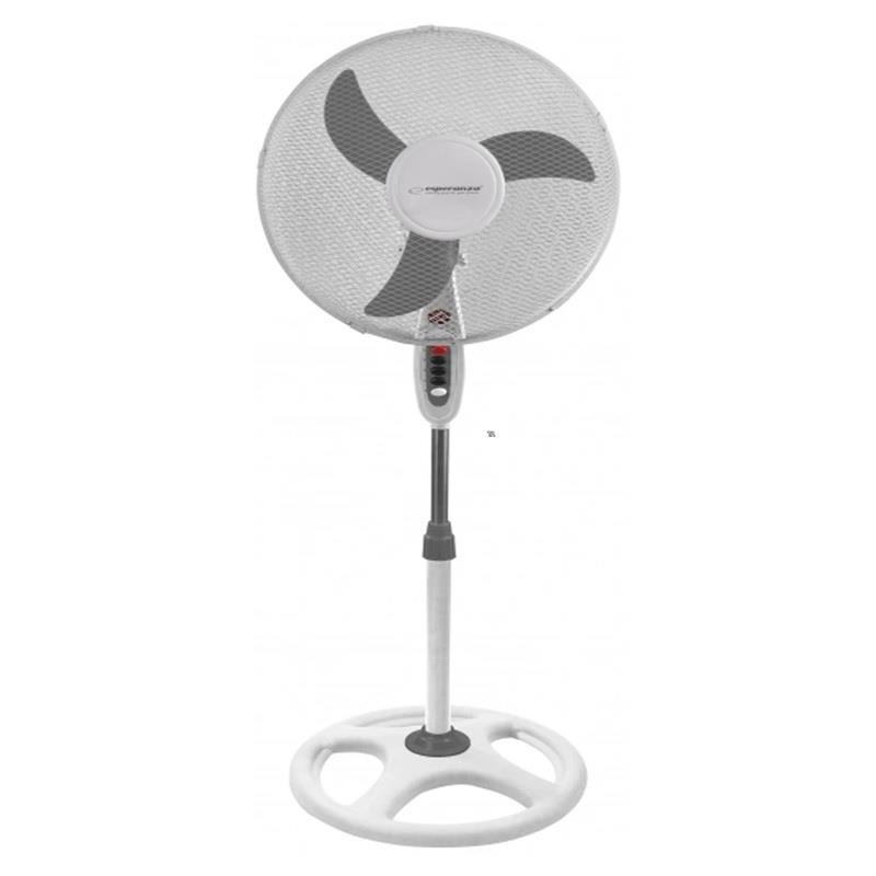 Wentylator stojący Typhoon Biało-szary
