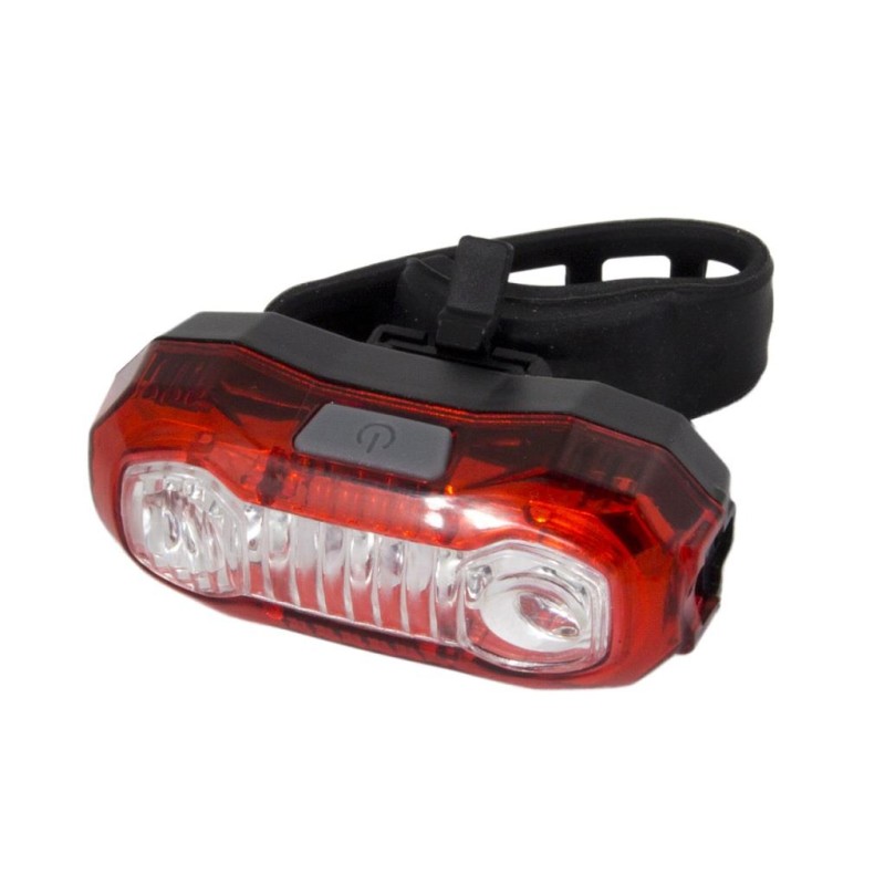 Lampka led rowerowa na tył usb polaris