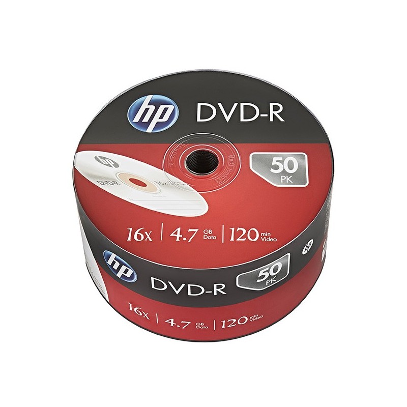 HP DVD-R 16x 4.7GB 50P DME00070-3 69303