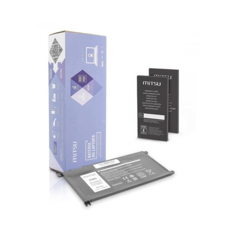 Bateria do Dell Vostro 14 (5468), Inspiron 15 (5568) 2200 mAh (25 Wh) 11.4 Volt