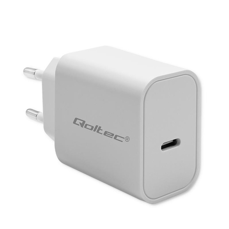 Ładowarka Super Quick PD | USB-C | 20W | 5-12V | 1.67-3A | Biała