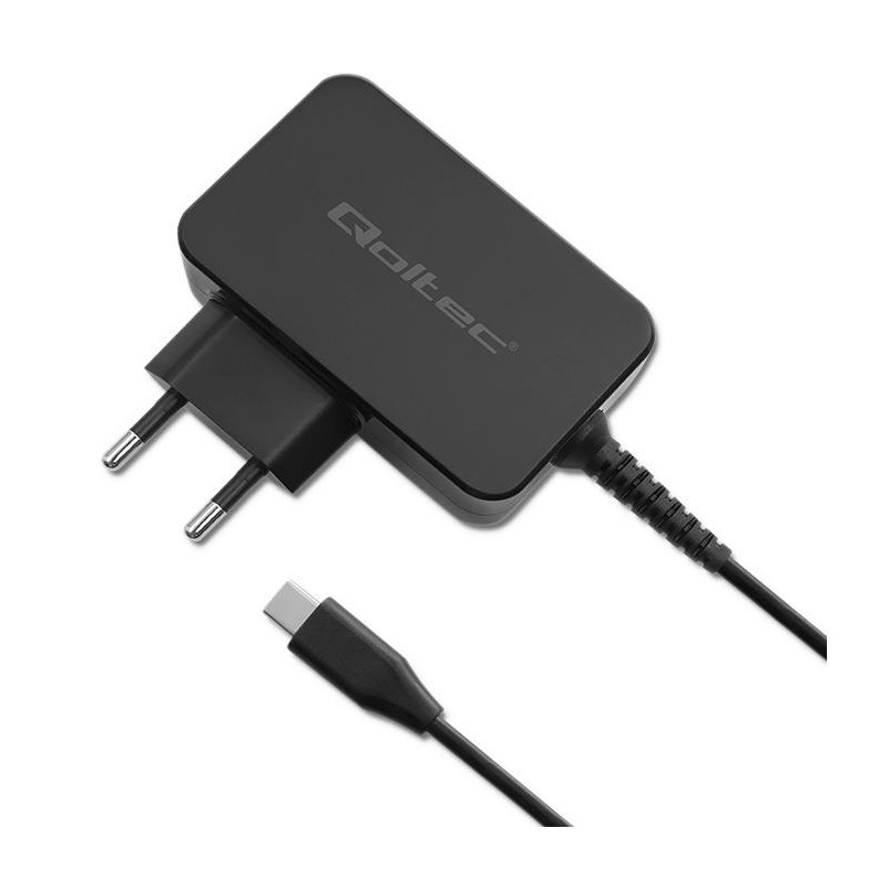 Ładowarka GaN Power Pro | 1xUSB-C | 65W | 5-20V | 3-3.25A | Czarna