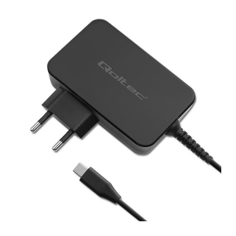 Ładowarka GaN Power Pro | 1xUSB-C | 90W | 5-20V | 3-4.5A | Czarna
