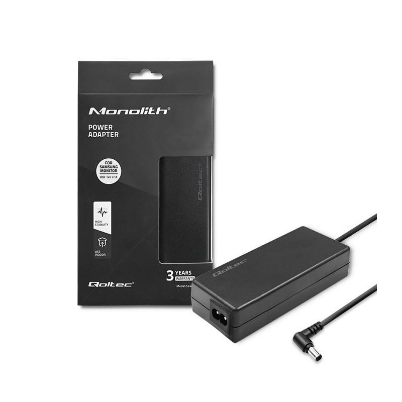 Zasilacz sieciowy do monitora Samsung 30W | 14V | 2.1A | 6.5*4.4 | + kabel zasilający