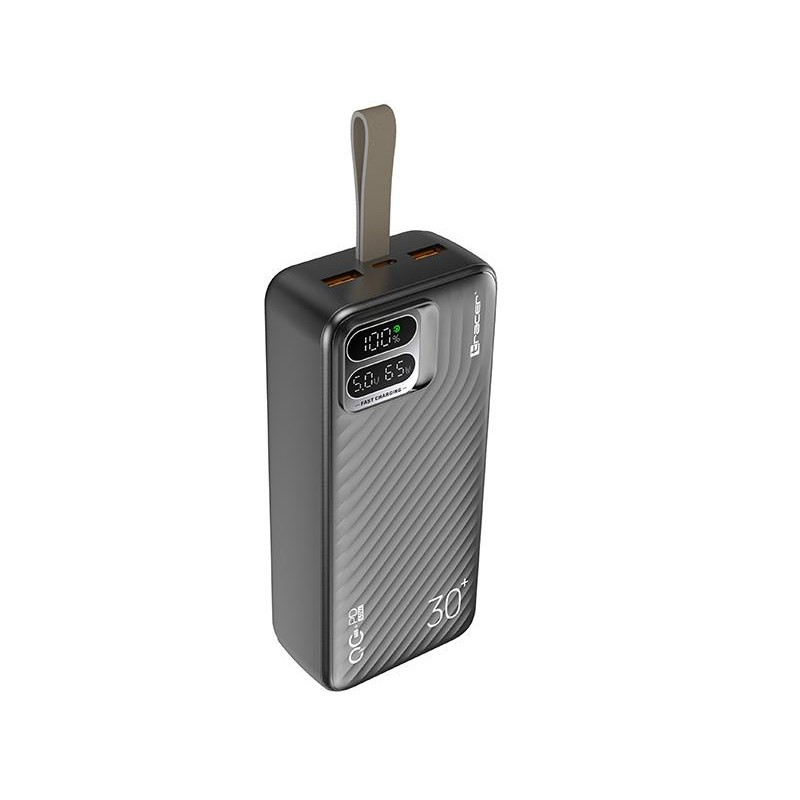 Powerbank BLAZE 30000mAh 65W Czarny