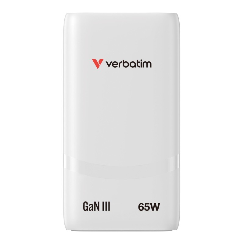 Ładowarka Fold n GO GaN 65W 2xUSB-C PD 3.0 PPS biała