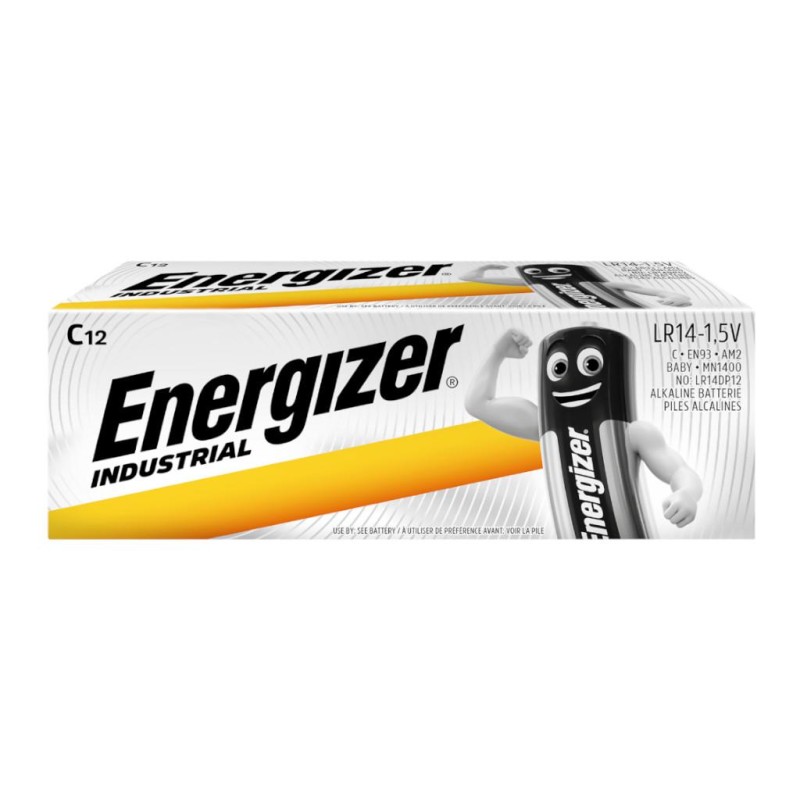 Bateria Industrial alkaliczna C LR14 12 szt. Bulk