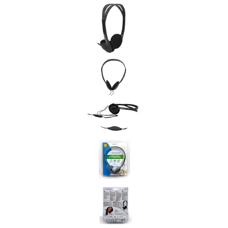 Słuchawki EH119 AUDIO STEREO/REG GLO BLACK