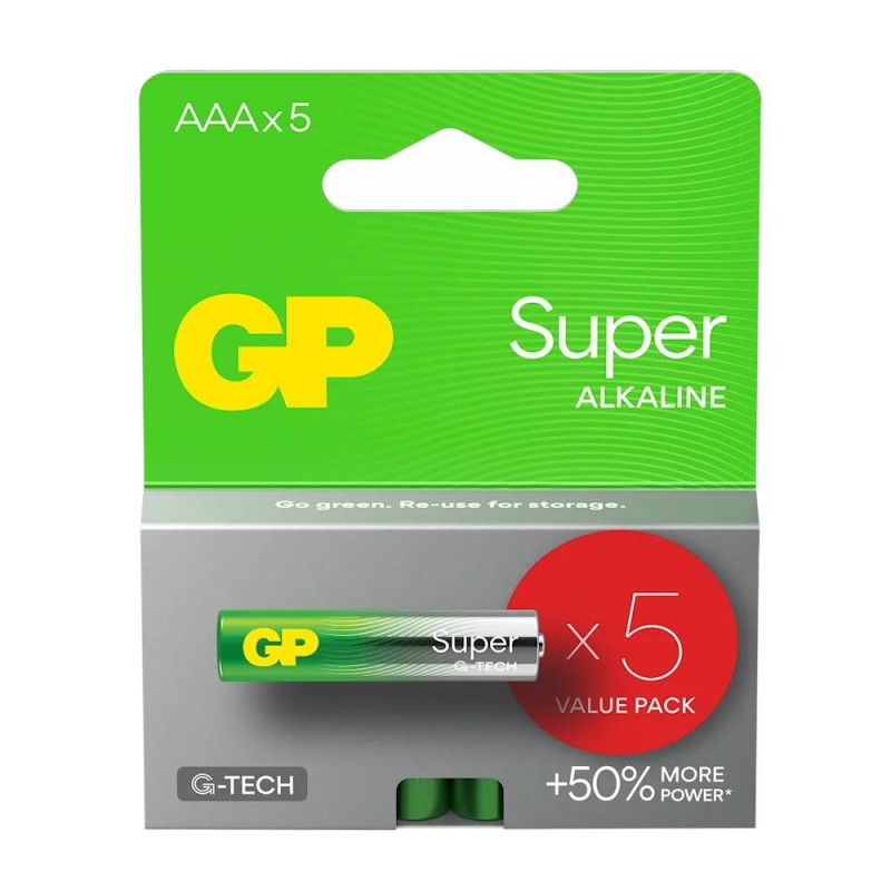 Baterie alkaliczne LR03/AAA GP ULTRA+ 4szt. G-TECH