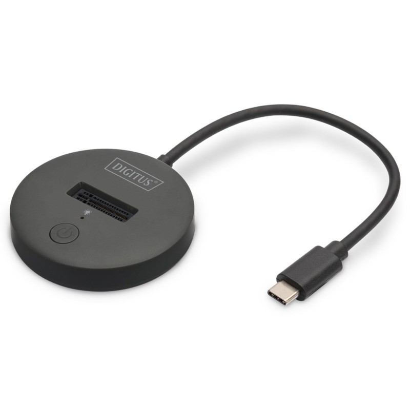 Stacja dokująca do SSD M.2 NVMe/SATA USB-C 3.2 Gen2 10Gbps maks. 4 TB, czarna