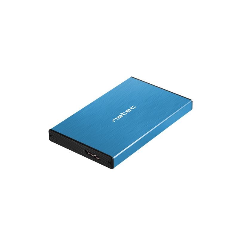 Kieszeń zewnętrzna HDD/SSD Sata Rhino Go 2,5 USB 3.0 niebieska