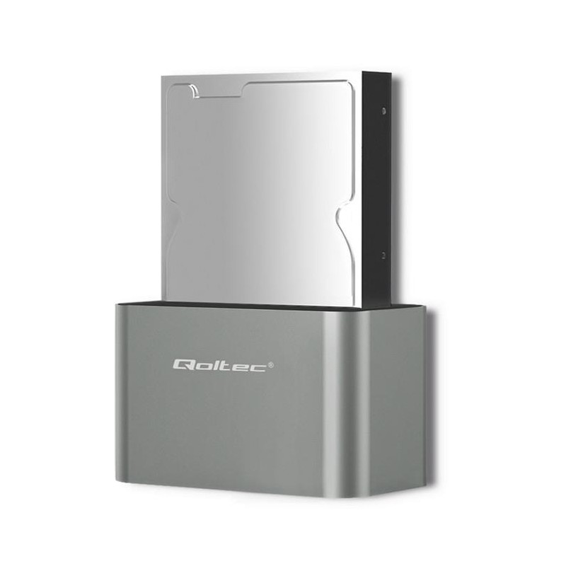 Stacja dokująca dysków HDD/SSD | 2.5"/3.5" SATA | USB 3.0