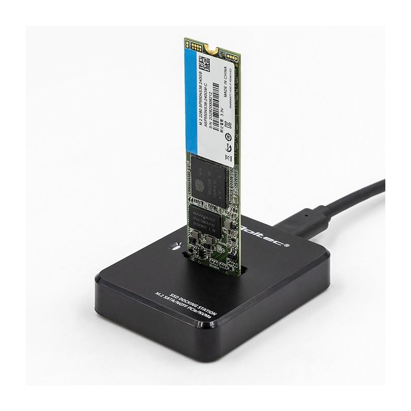 Stacja dokująca dysków SSD M.2 SATA / PCIe | NGFF / NVMe | USB 3.1