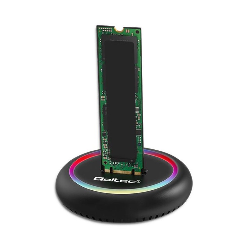 Stacja dokująca dysków SSD M.2 | NVMe | SATA | USB-C | 2TB