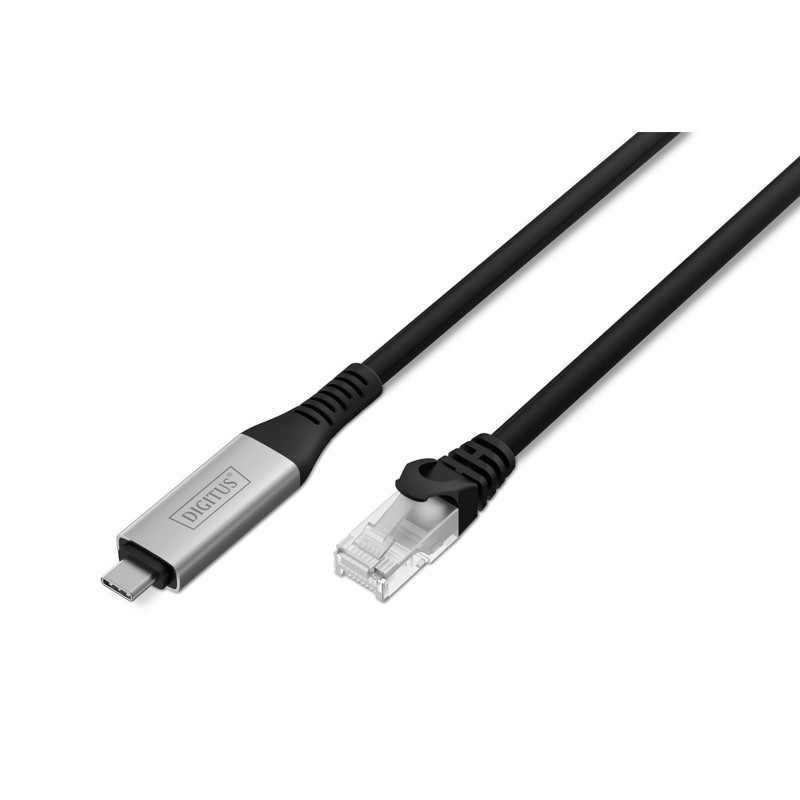 Kabel adapter USB-C - RJ45 Kat. 6A S/FTP, 1 Gbit/s, USB 3.2 Gen1, LSZH, 3m