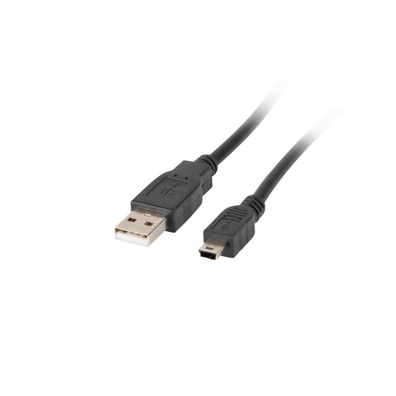 Kabel USB 2.0 mini AM-BM5P 1.8M czarny (CANON)