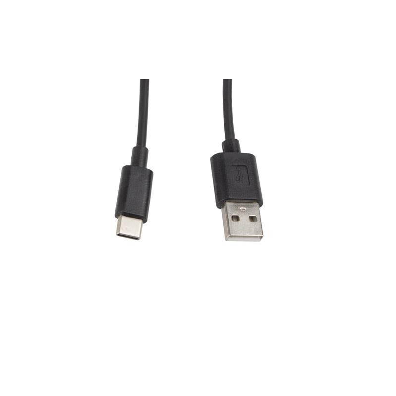 Kabel USB-C -> USB-A M/M 1M 2.0 czarny