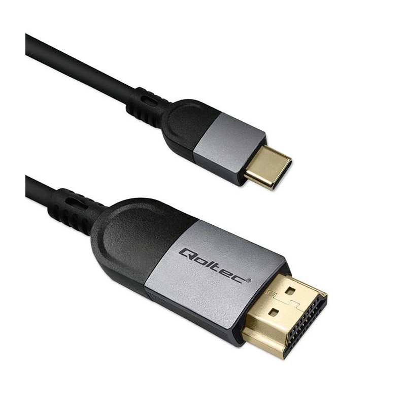 Kabel Adapter USB-C na HDMI high speed 4K | 60Hz | 32AWG | 2m