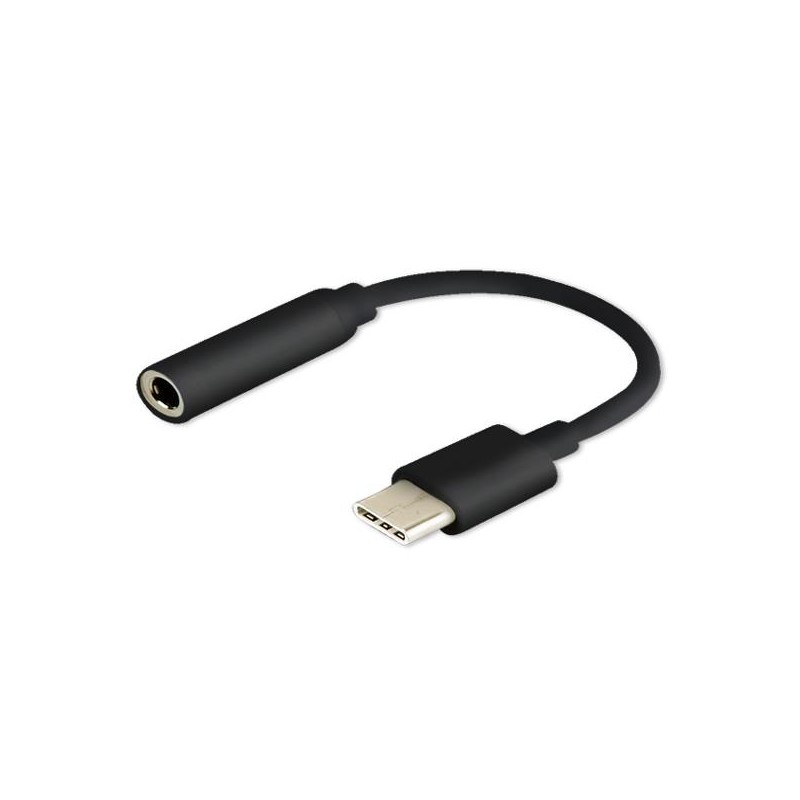 Adapter audio - USB typ C - Mini Jack 3,5mm, AK-35/B