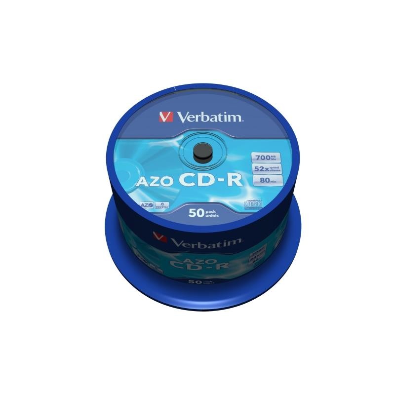 CD-R 52x 700MB 50P CB DLP Crystal 43343