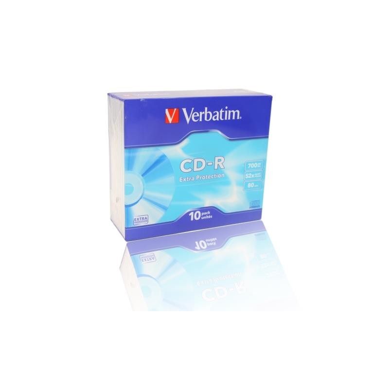 CD-R 52x 700MB 10P SL DLP 43415