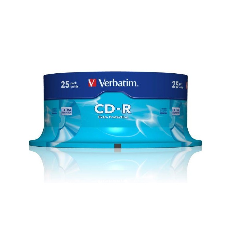 CD-R 52x 700MB 25P CB DL Ex Prot 43432