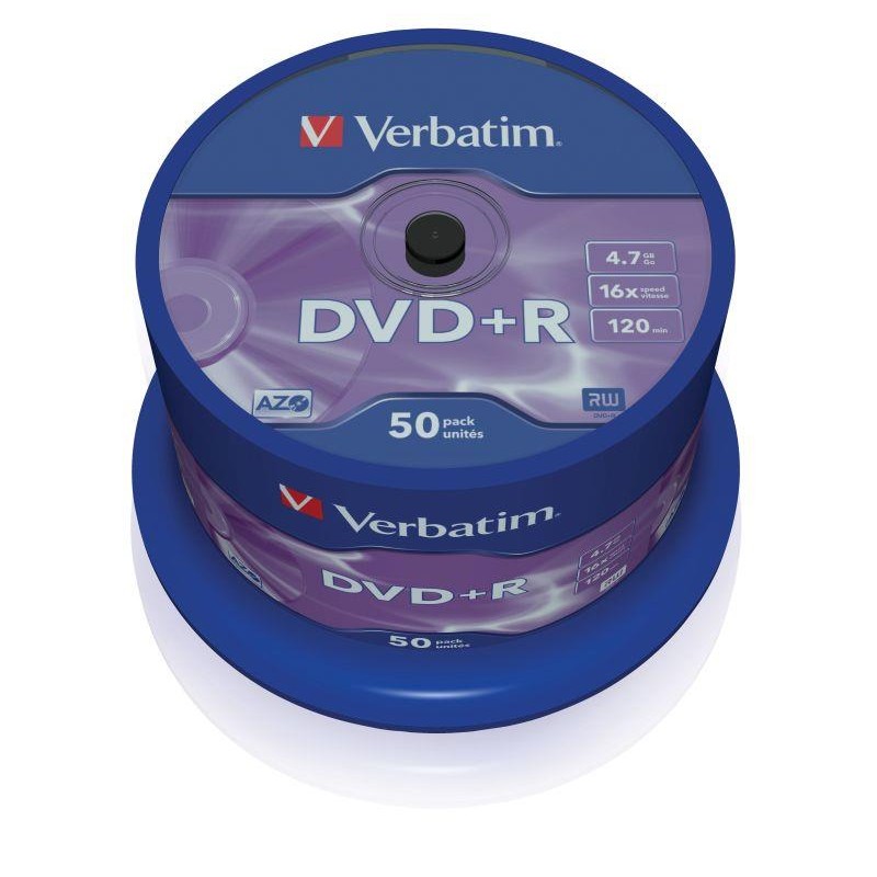 DVD+R 16x 4.7GB 50P CB 43550