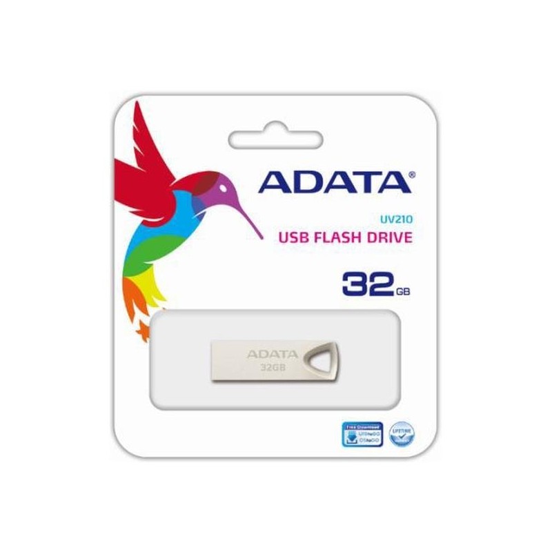 Pendrive DashDrive UV210 32GB USB Metallic Alu
