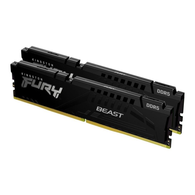 Pamięć DDR5 Fury Beast 32GB(2*16GB)/6000 CL30 EXPO czarna