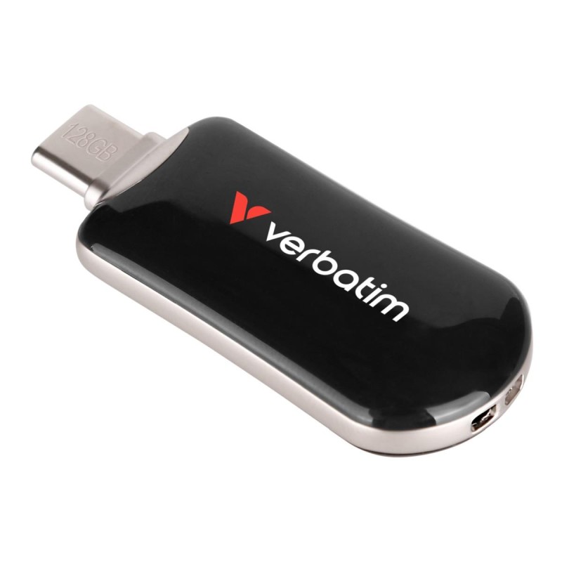 Pendrive Plectra 128GB USB-C 100MB/s 30225 BK