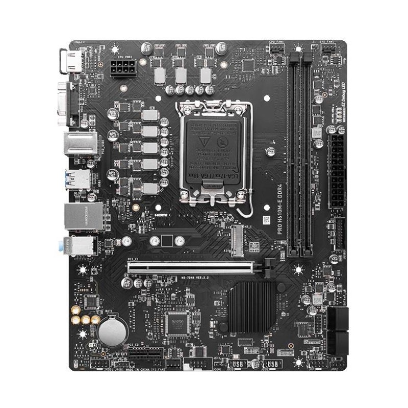 Płyta główna PRO H610M-E s1700 DDR4 HDMI M.2 mATX