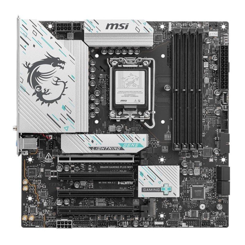 Płyta główna B860M GAMING PLUS WIFI s1851 4DDR5 ATX