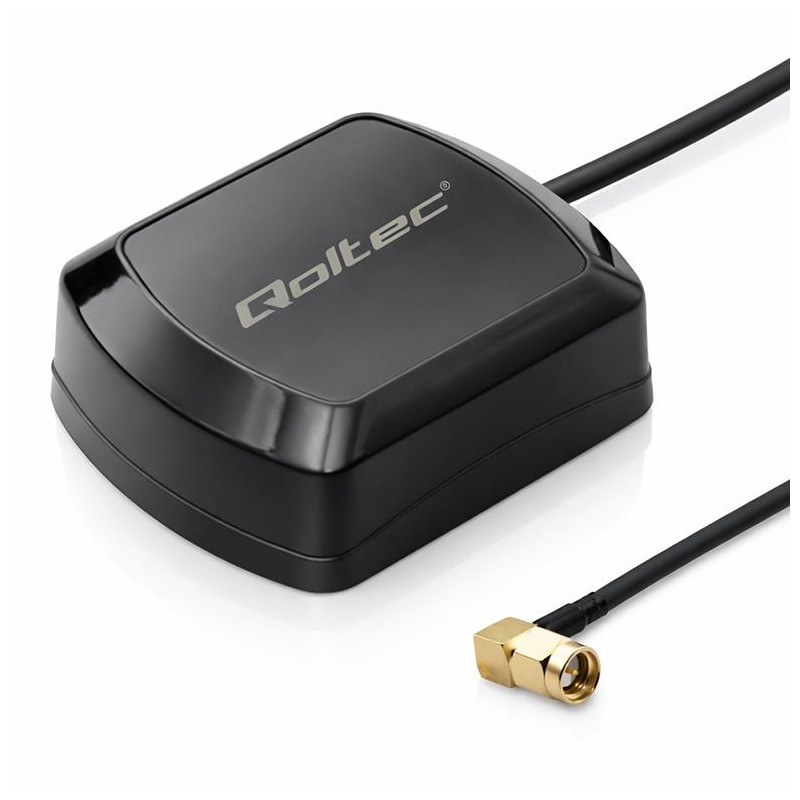 Mobilna Antena GPS GLONASS z podstawą magnetyczną | dookólna | 28dBi | 50W | SMA RA
