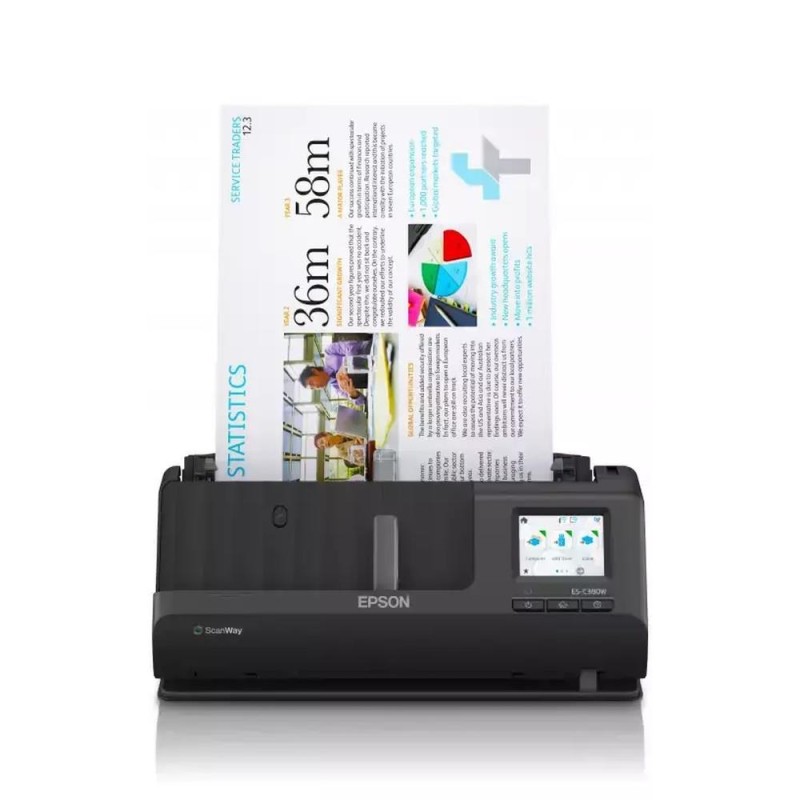Skaner ES-C380W A4/ADF20/30ppm/USB/WLAN/PCfree