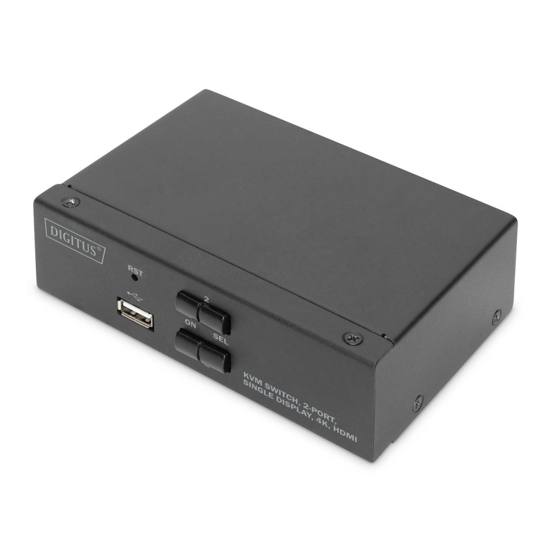Przełącznik KVM 2 portowy HDMI, 4K 30Hz