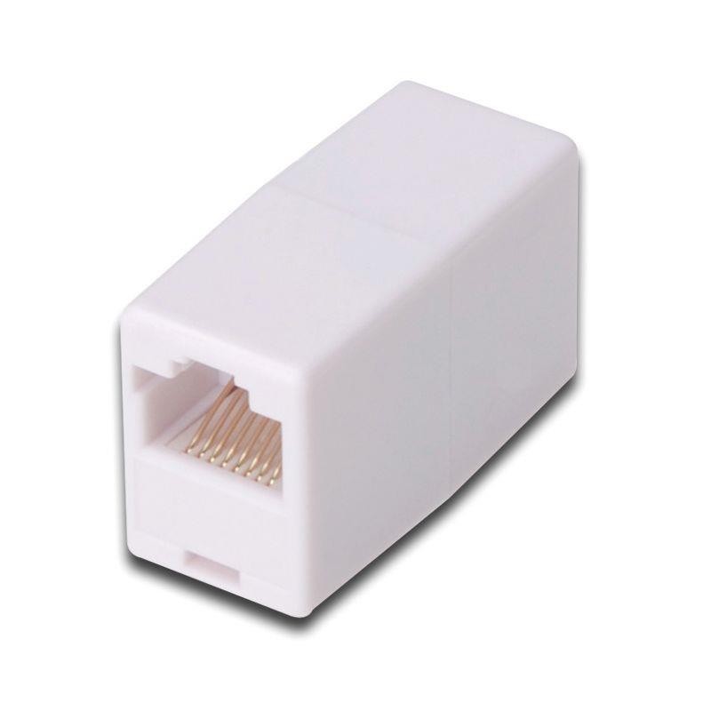 Adapter 2 x gniazdo RJ45 Ż/Ż kat.5e