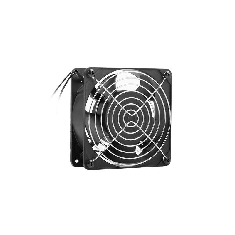Wentylator do szaf 19 wiszących 230V 120x120x38mm czarny