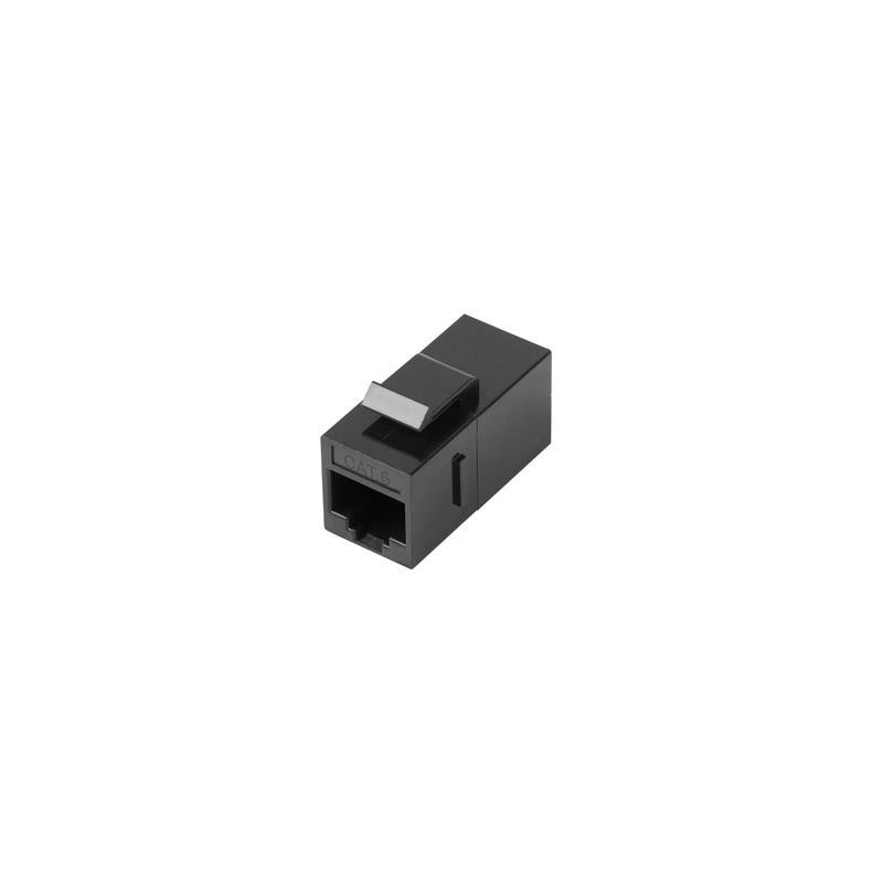 Łącznik keystone gniazdo RJ45->RJ45 UTP KAT6 złączka sieciowa