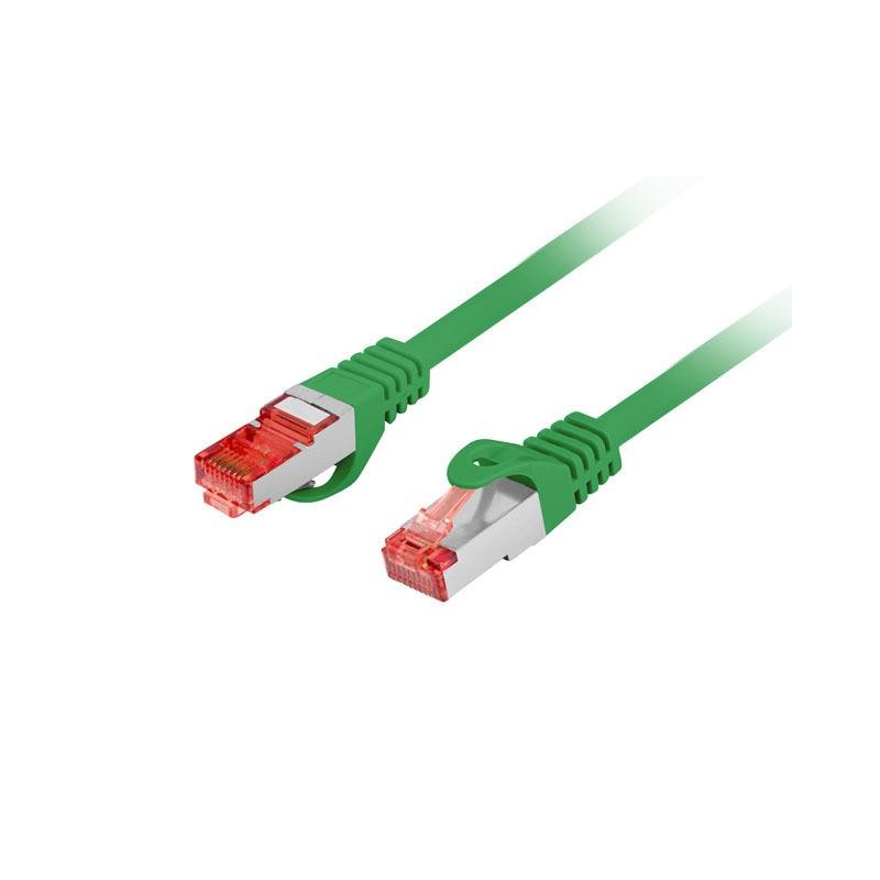 Patchcord kat.6 s/ftp lszh cu 5m zielony fluke passed