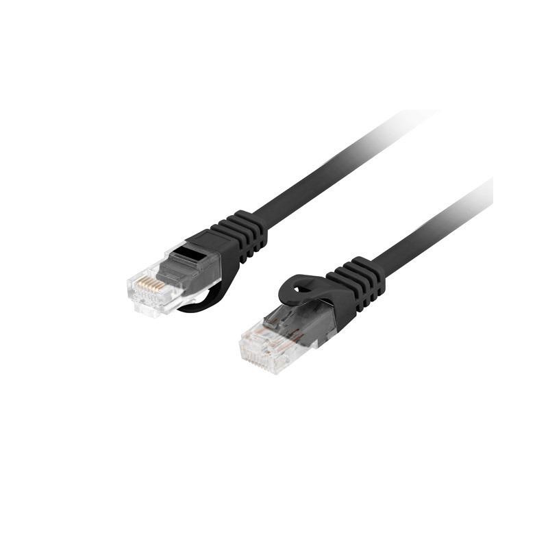 Patchcord kat.6 utp lszh cu 20m czarny fluke passed