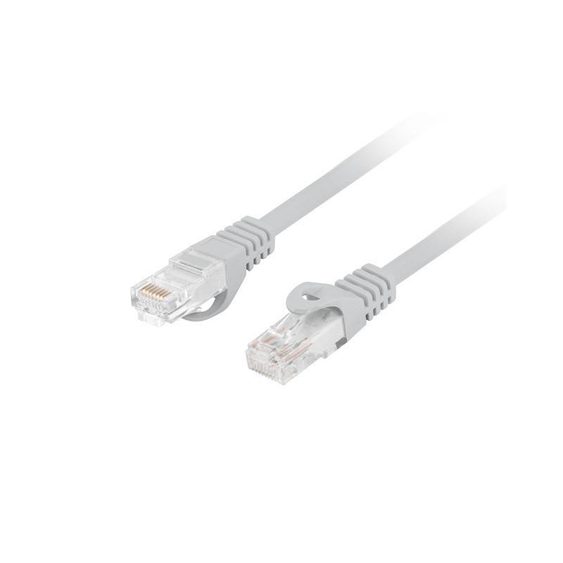 Patchcord kat.6 utp lszh cu 15m szary fluke passed