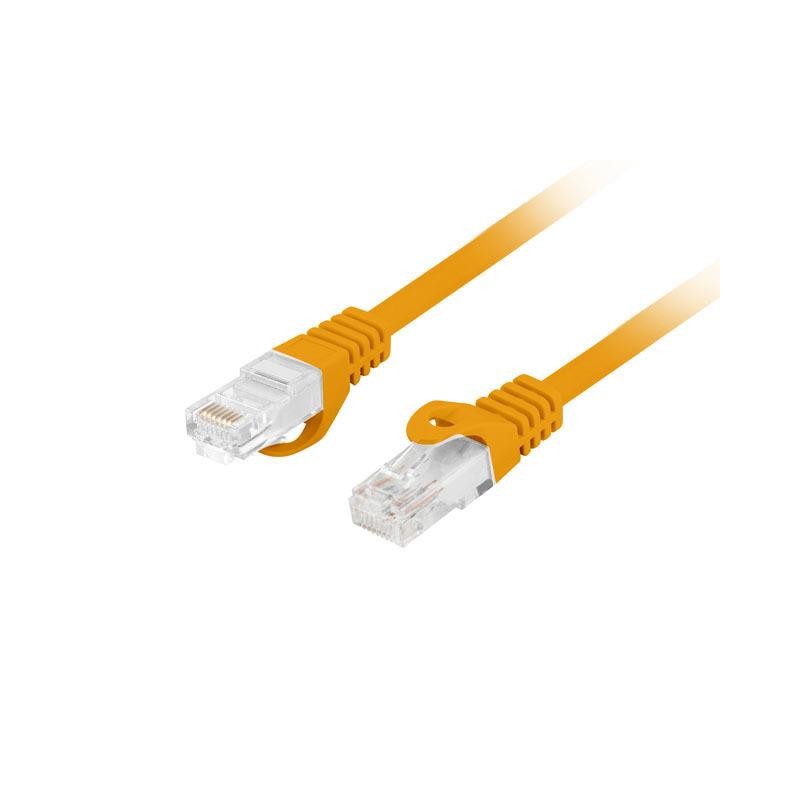 Patchcord kat.6 utp lszh cu 3m pomarańczowy fluke passed
