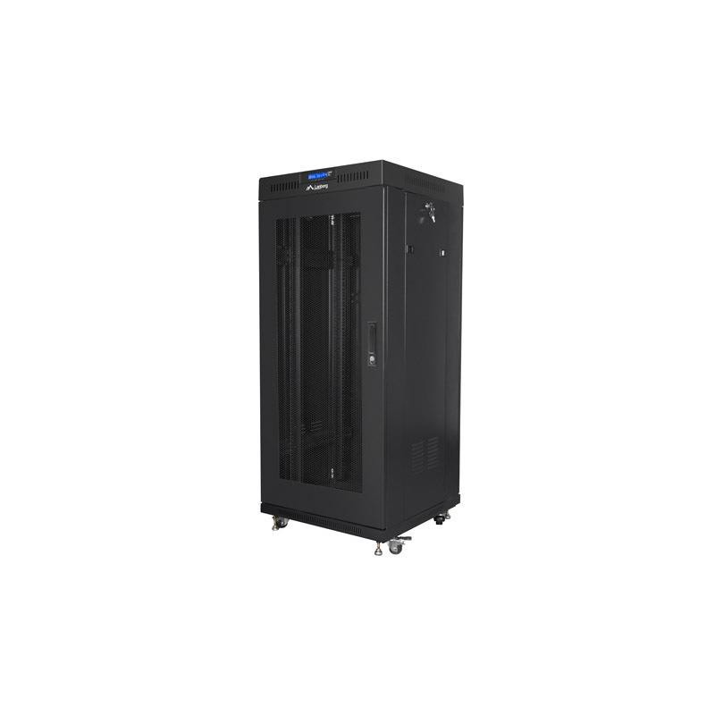 Szafa stojąca rack 19 27U 600x600 mm, czarna
