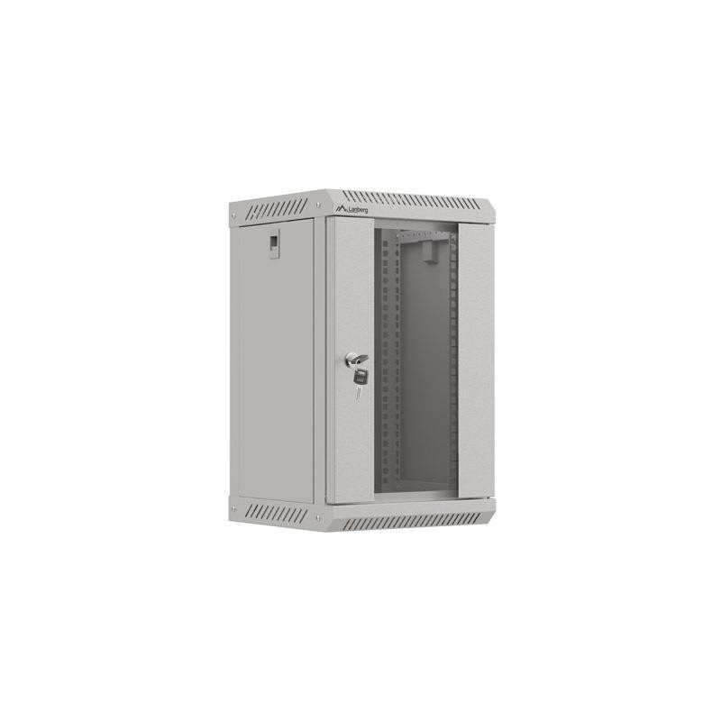 Szafa instalacyjna rack wisząca 10 cali 9U 300x300 szara