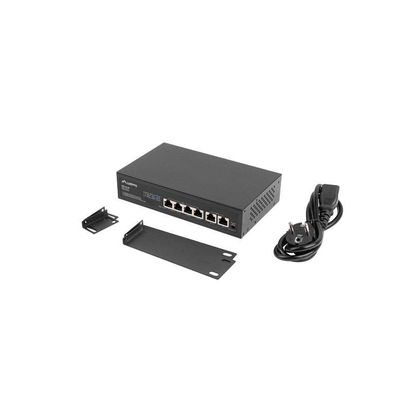 Switch 4X100MB POE+/2x 100MB RSFE-4P-2FE-60