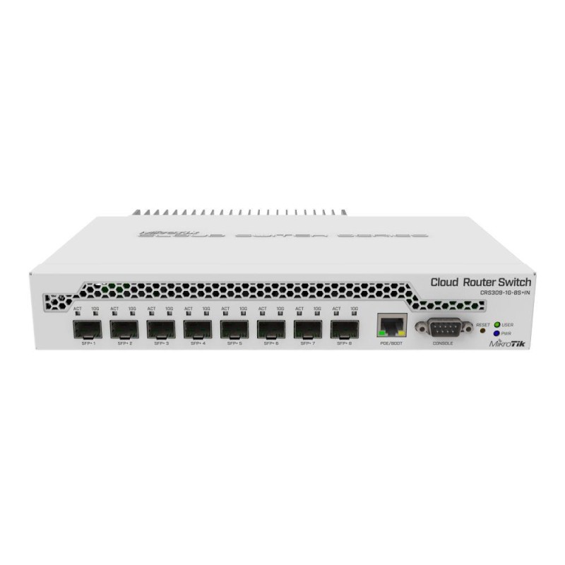 Przełącznik 8xSFP+ 1xGbE CRS309-1G-8S+IN