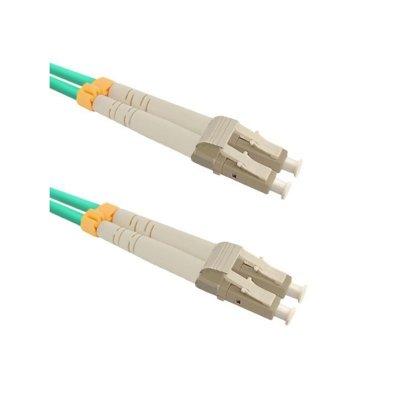 Patchcord światłowodowy LC/UPC-LC/UPC | MM | 50/125 | OM3 | 1m