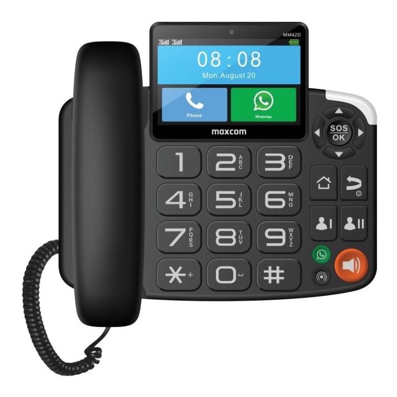 Telefon MM 42D SE 4G VOLTE VoWiFi stacjonarny na kartę SIM