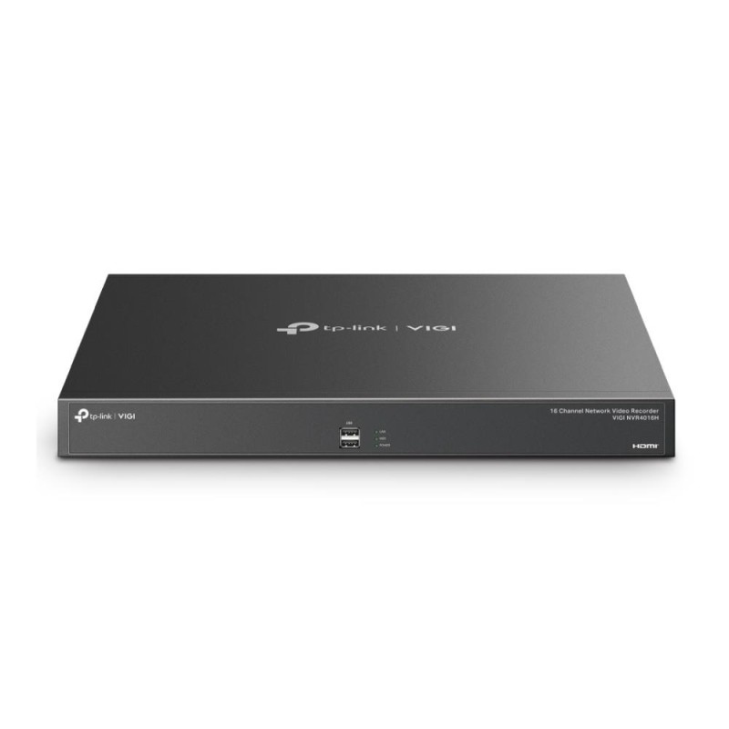 Rejestrator wideo 16 Channel 16-Channel, 320Mbps Incoming Bandwidth, 320Mbps Outgoing Bandwidth, 8MP Resolut VIGI NVR4016H