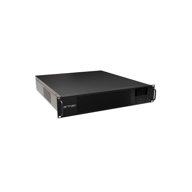 Zasilacz awaryjny UPS On-Line rack 2000VA 8xIEC C13 USB-B LCD metalowa obudowa DUST-FREE
